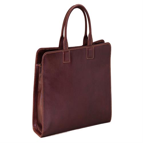 کیف چرم زنانه دو دسته دیبا کد HB10