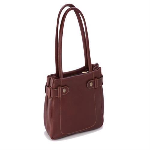 کیف زنانه دستی چرمی بغل پاکتی دیبا